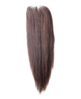 Closure HD Raw Hair Châtain #2 - 4x4 Lisse