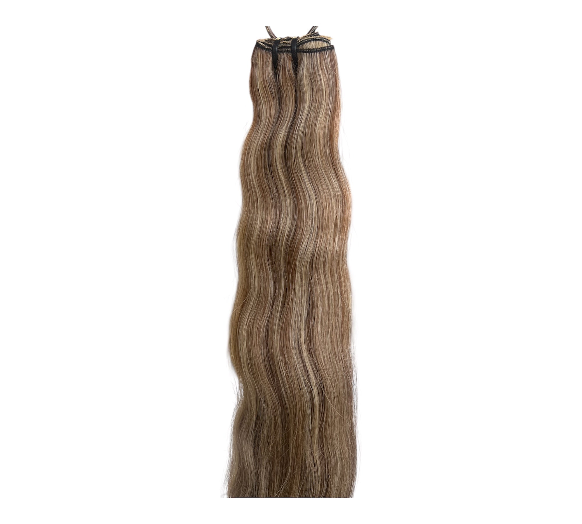 Extensions Cheveux Ondulés NahaHair – Méché #4/613, 100 % cheveux humains, texture naturelle