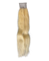 Closure HD Raw Hair Blond Platine #613 - 2x4 Lisse