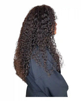 Extensions Cheveux Bouclés NahaHair – Châtain Foncé #2, 100 % cheveux humains, texture naturelle