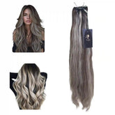 Extensions Cheveux Ondulés NahaHair – Méché #2613, 100 % cheveux humains, texture naturelle