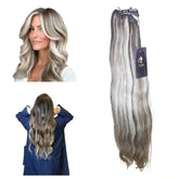 Extensions Cheveux Ondulés NahaHair – Méché #2613, 100 % cheveux humains, texture naturelle