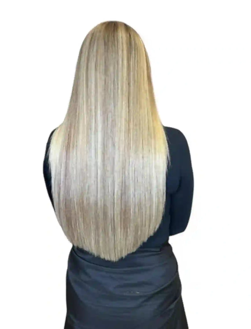Extensions Cheveux Lisses NahaHair – Méché #4/60, texture premium Raw Hair