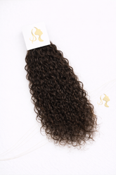 Raw Hair - Bouclés Châtain Foncé #2