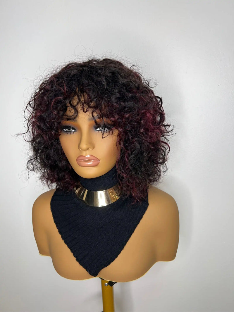 Perruque Cheveux NahaHair – KIM, 100 % cheveux humains, naturelle et facile à coiffer