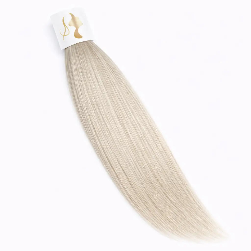 Extensions Raw Hair Lisses Ash Blonde #60 : Le Blond Cendré qui Pose
