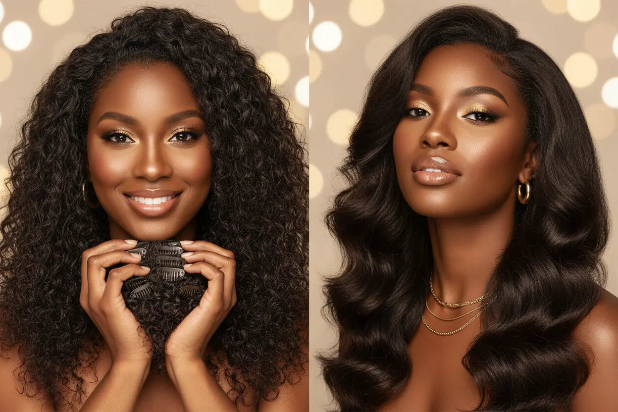 Extensions à Clips vs Tissage : Quelle Méthode Choisir en 2026 ?