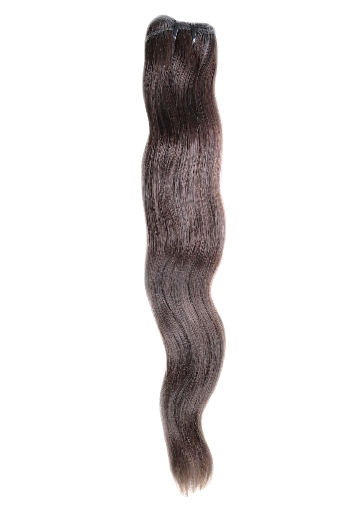 Extensions Cheveux Ondulés NahaHair – Brun #2, 100 % cheveux humains, texture naturelle
