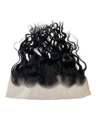 Lace frontale 1B Bouclés 100# RAW HAÏR 16" 13*4