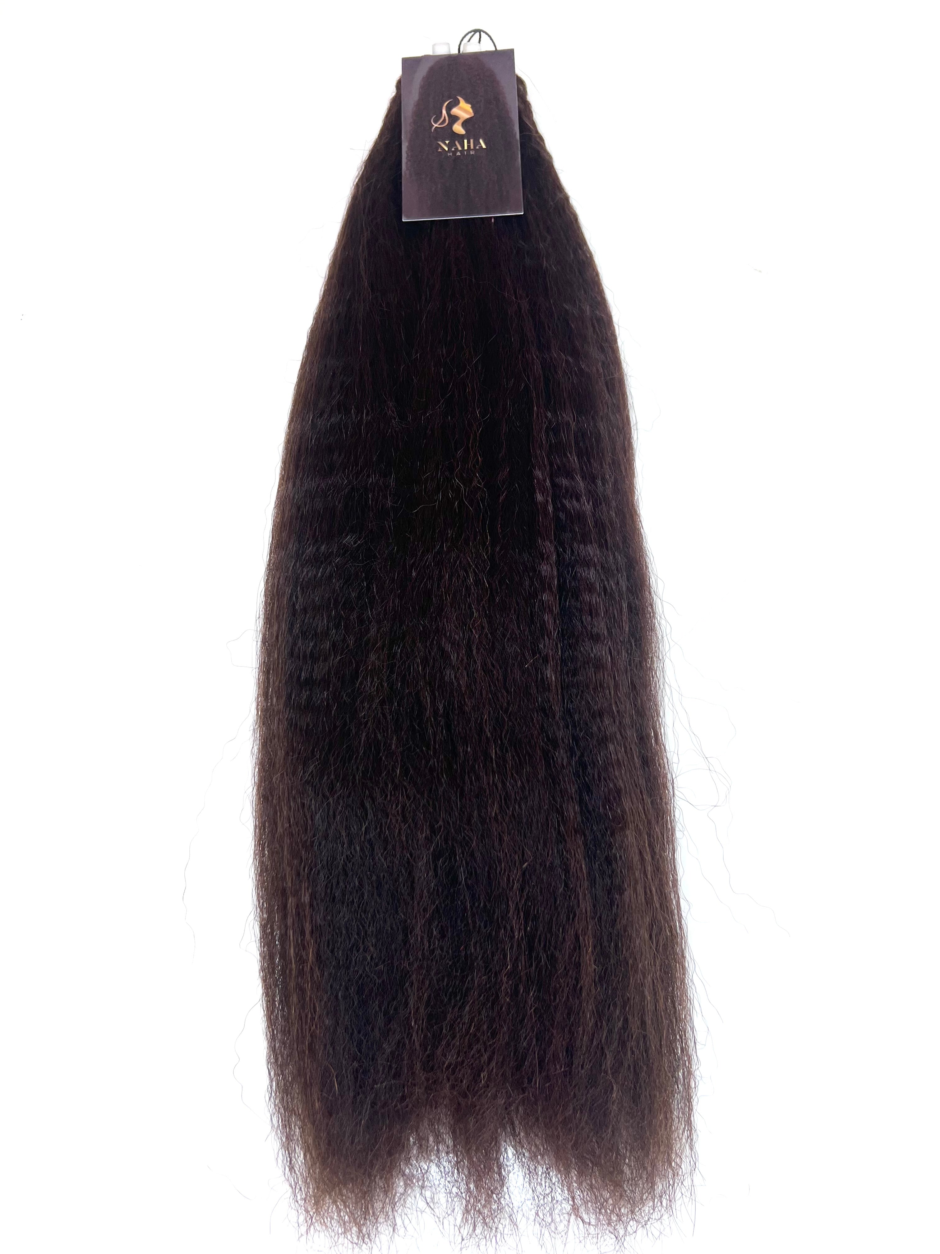 Raw Hair Kinky Crépus - Châtain Foncé #2