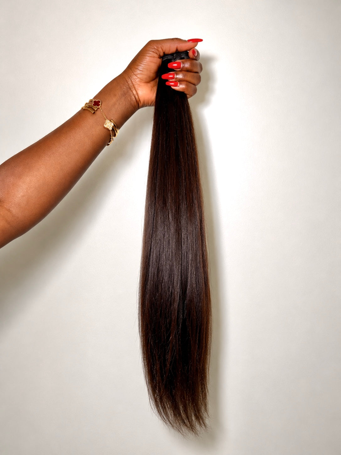 Raw Hair Lisse - Châtain (#2)