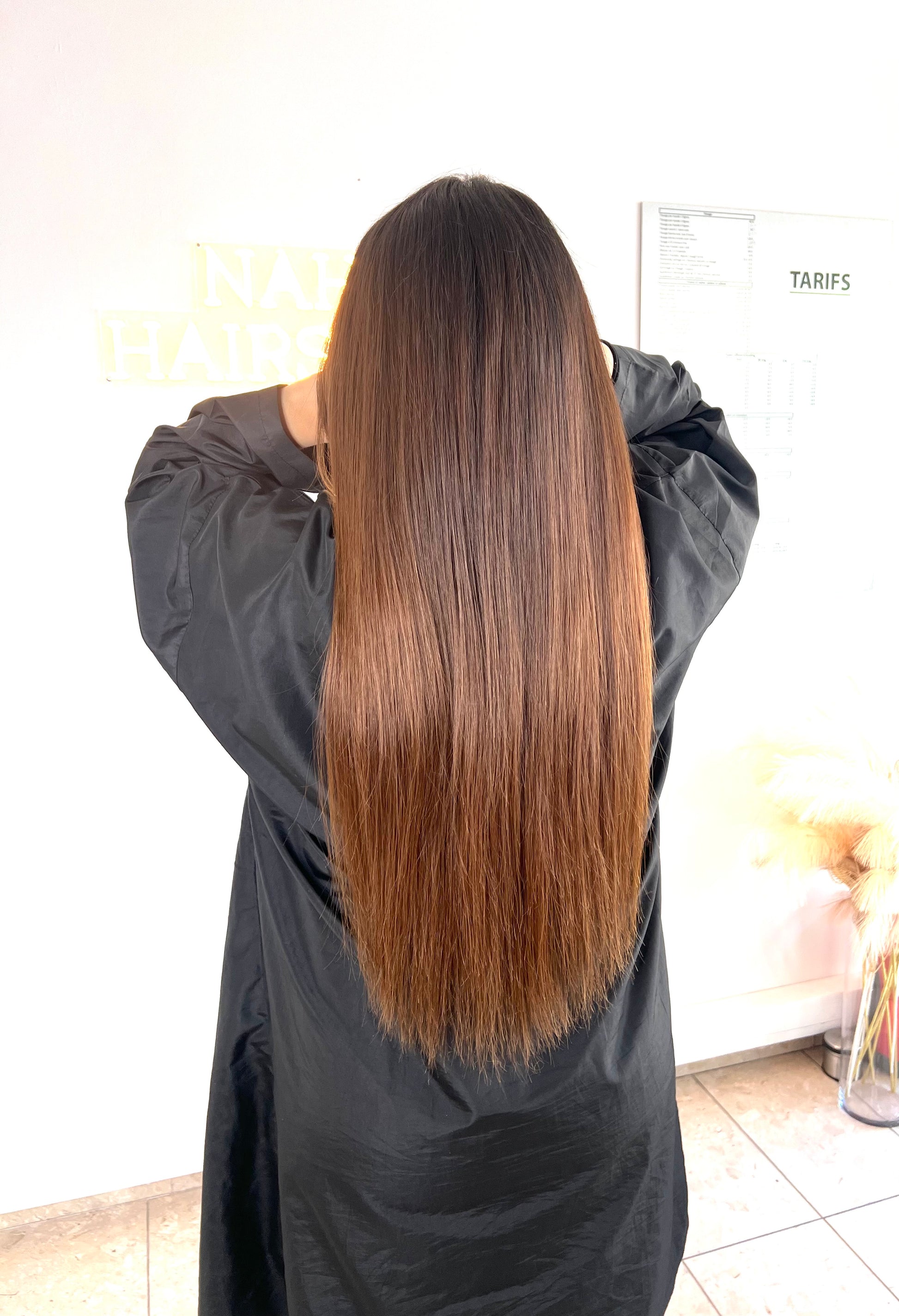 Raw Hair lisses Roux (#27)