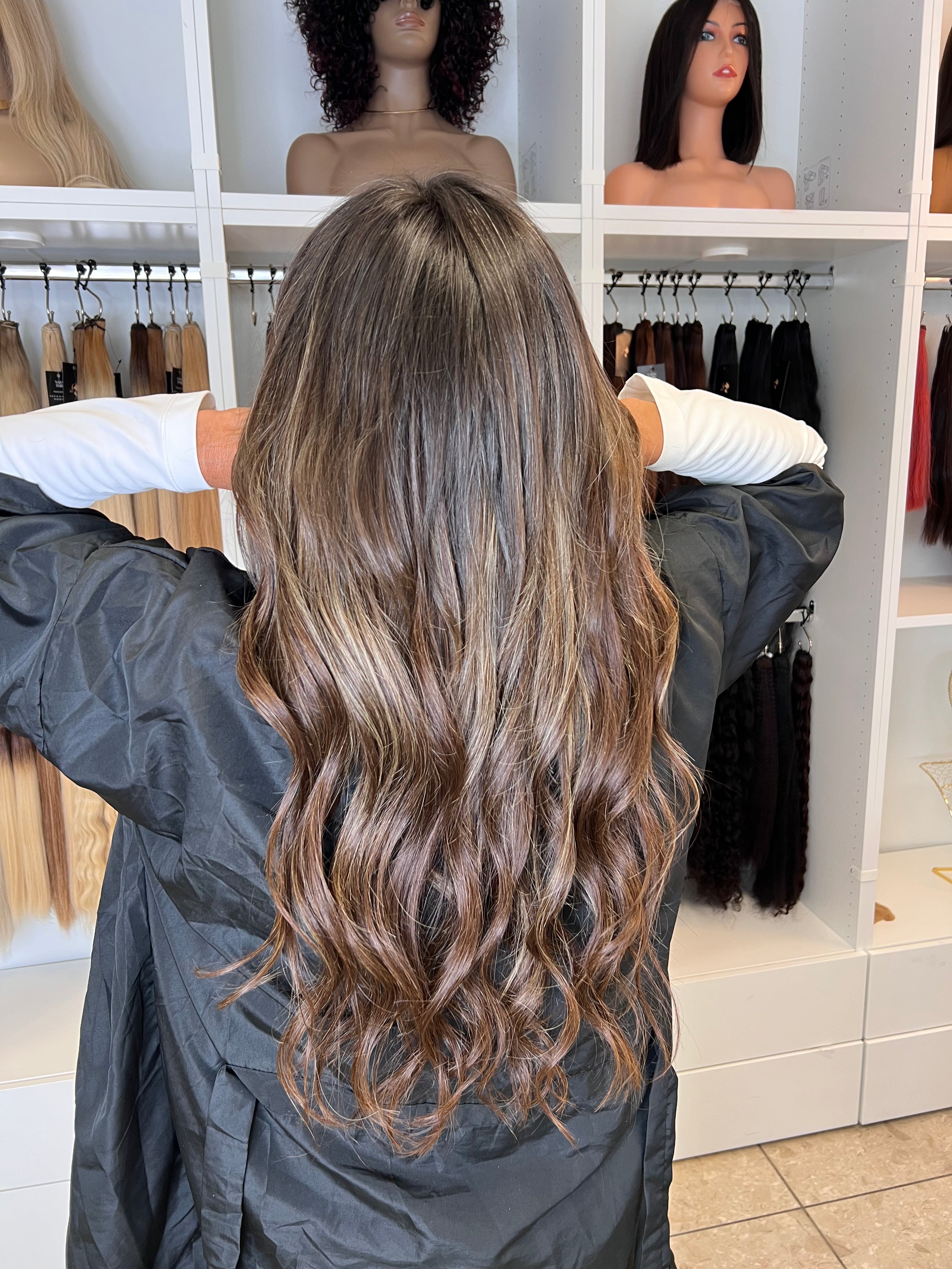 Raw Hair Ondulées – Châtain Clair #4