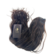 Cabello Natural Ondulado – Castaño Oscuro #2