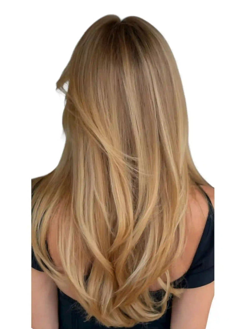 Extensions Cheveux Lisses NahaHair – Roux #27, 100 % cheveux humains-à la brésilienne, texture premium-Paris-Salon de provinces