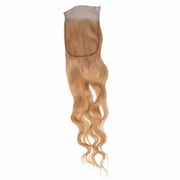 Closure HD 4 x 4 - Ondulé Blond #613  - 22 Pouces - Raw Hair 100% Naturel