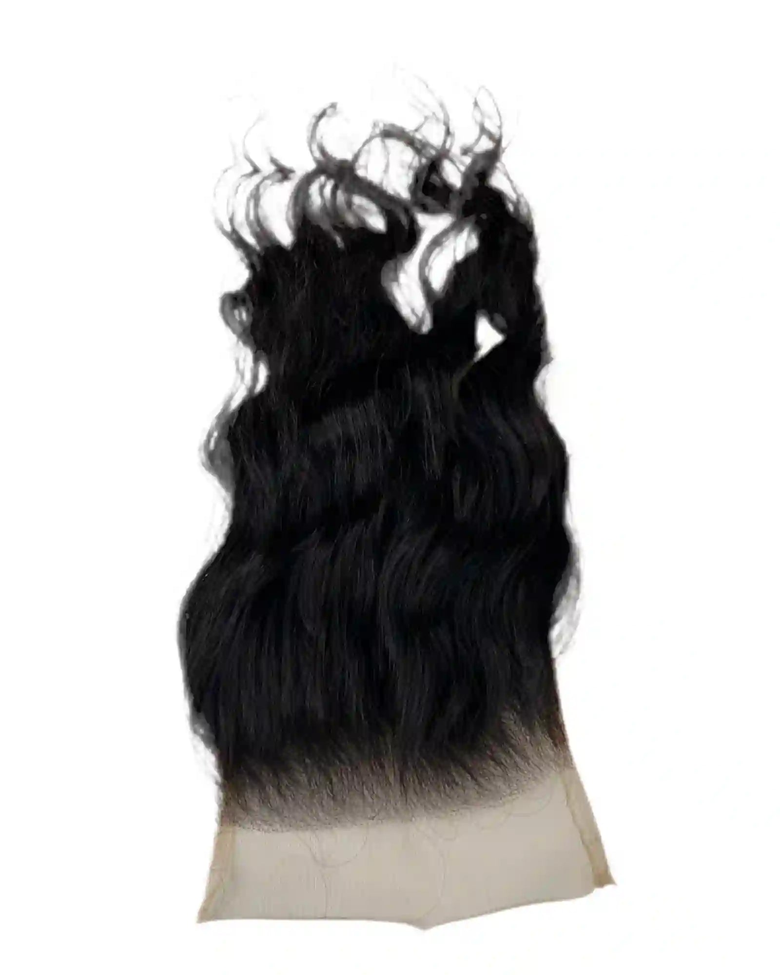 Closure HD 6x6 ondulée brun foncé #1B Raw Hair 100% naturel. Format grand, polyvalence maximale, dentelle invisible. Durée 3-5 ans. France.