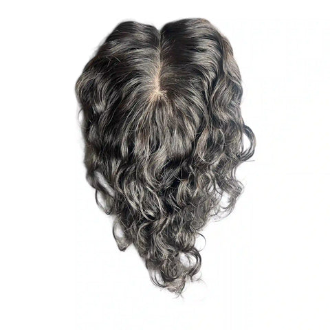 Closure volumateur topper 5x5 bouclé #1B Cheveux Bruts 100% naturels. Volume instantané, polyvalence maximale, solution alopécie. Durée 3-5 ans. France.