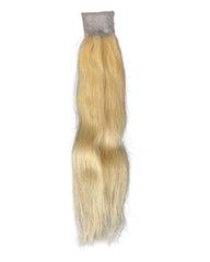 Closure blonde RAW hair #613 2*4