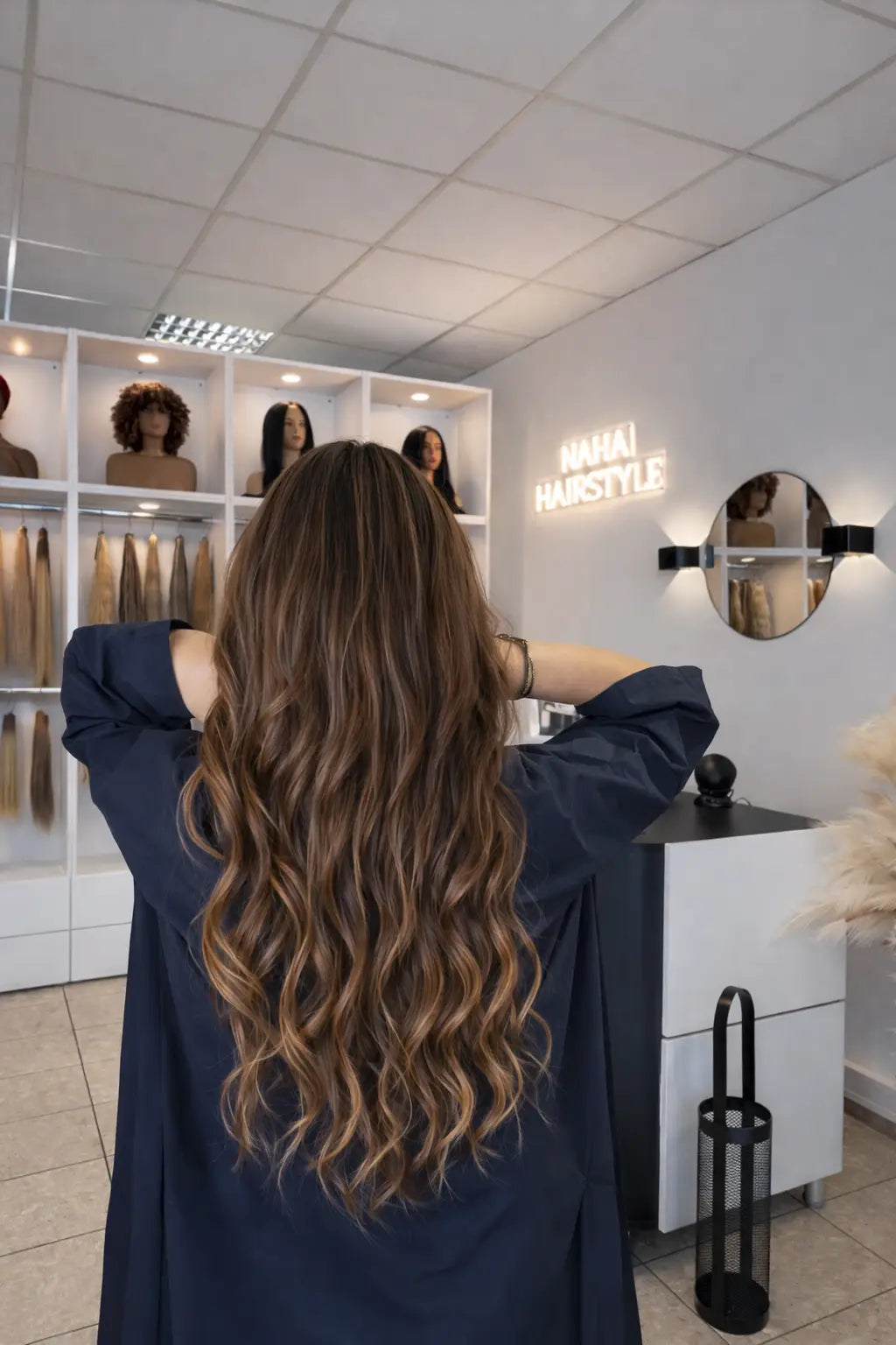 Extensions Raw Hair Lisse Châtain #4 - Chocolat Chaud - Nahahair