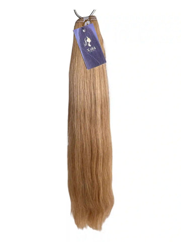 Extensions Cheveux Lisses NahaHair – Blond Miel Vénitienne #18, texture naturelle premium
