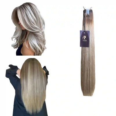 Cheveux 100% naturels vierges pour une qualité exceptionnelle.