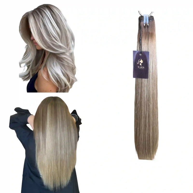 Cheveux 100% naturels vierges pour une qualité exceptionnelle.