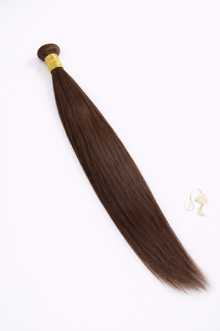 Raw Hair Lisse Châtain (#2)