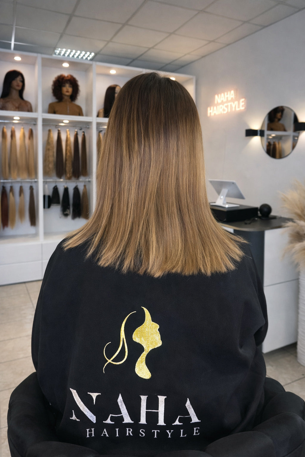 Raw Hair Lisse Méché #4/613 châtain & blond