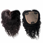 TOPPER HD 4x4 - Bouclé Brun #1B- 18 Pouces - Raw Hair 100% Naturel
