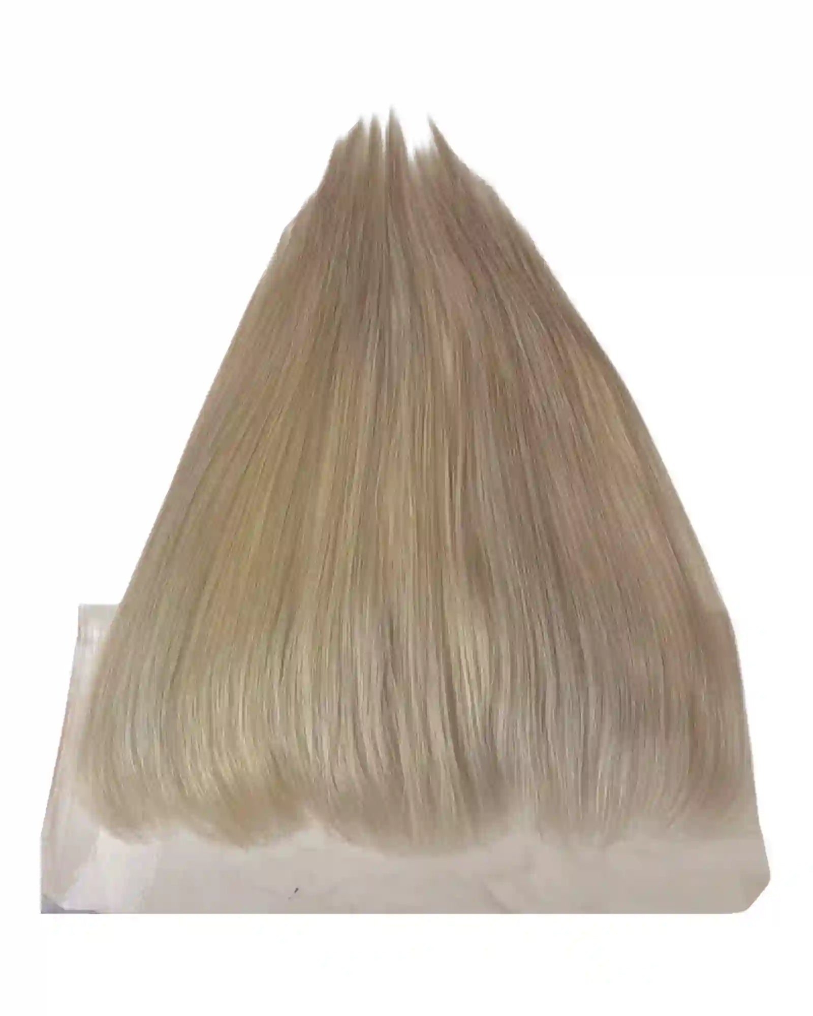 Lace frontale 13x4 lisse blond platine #613 Cheveux Bruts 100% naturels. Ligne frontale naturelle, éclat lumineux, polyvalence maximale. Durée 3-5 ans. France.