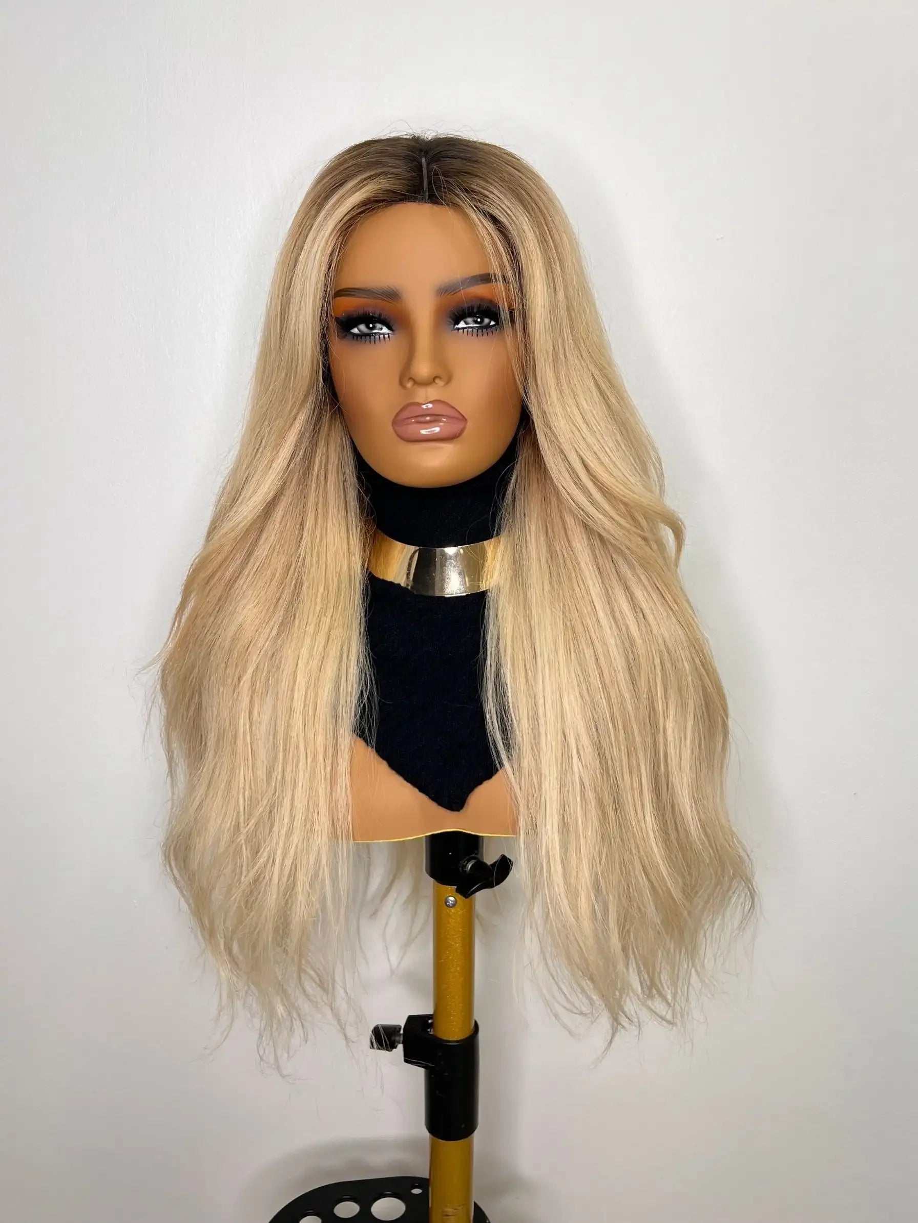 Perruque Cheveux NahaHair – MARIA, 100 % cheveux humains, naturelle et facile à coiffer