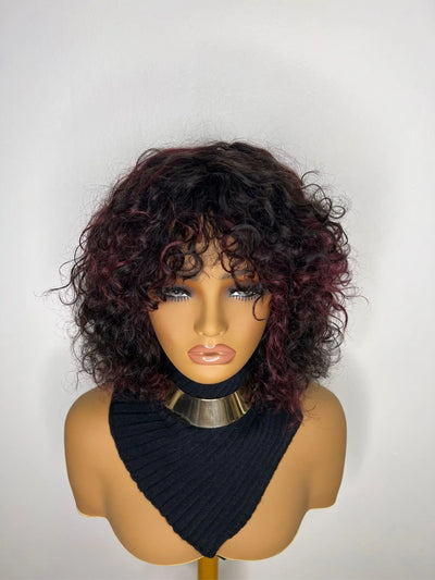 Perruque Cheveux NahaHair – KIM, 100 % cheveux humains, naturelle et facile à coiffer