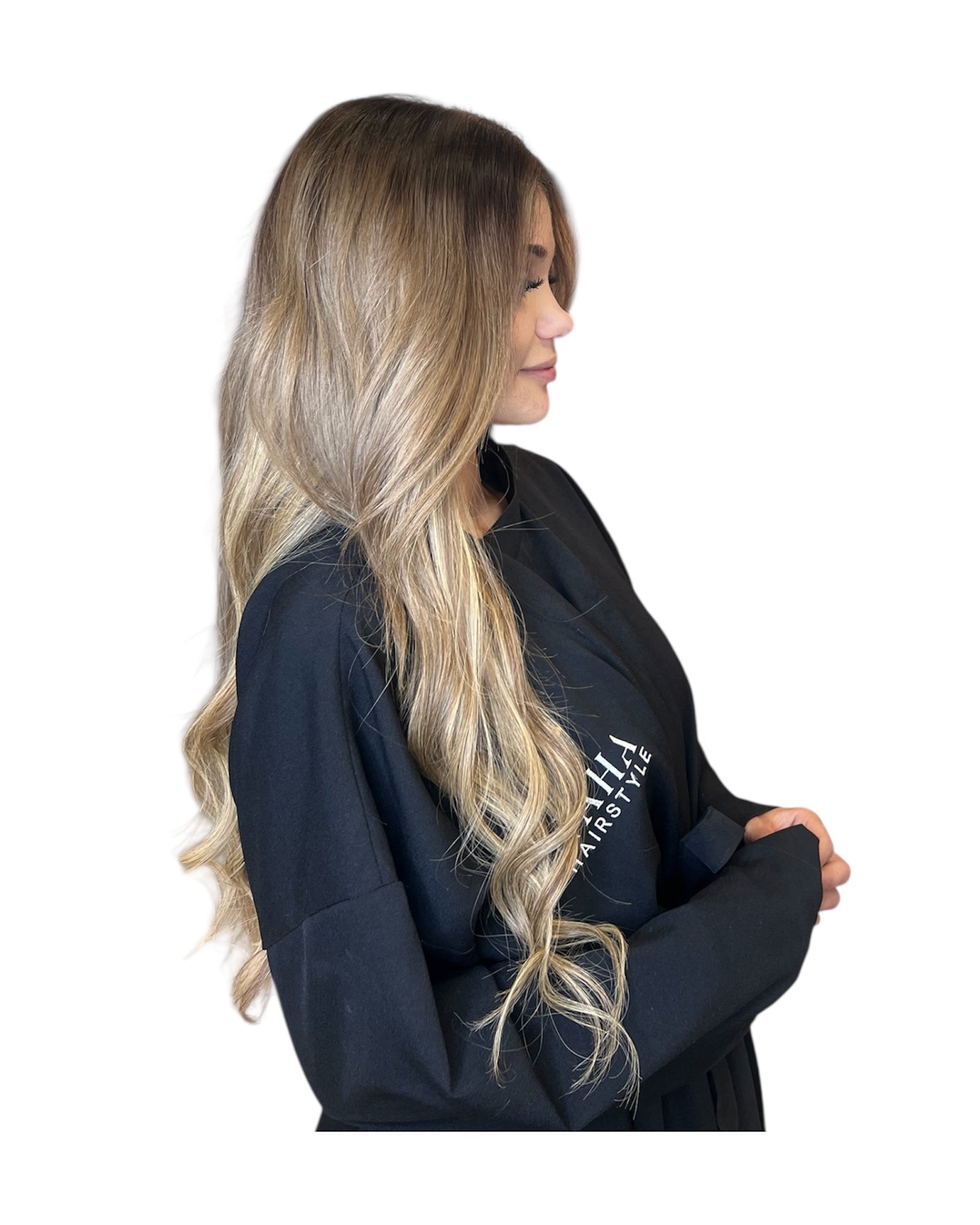 Raw Hair lisse - Méché châtain foncé & Blond (#2/613)