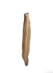 Lisse - Méché #4/613 – Marron Clair & Blond Clair 100% Cheveux Humains