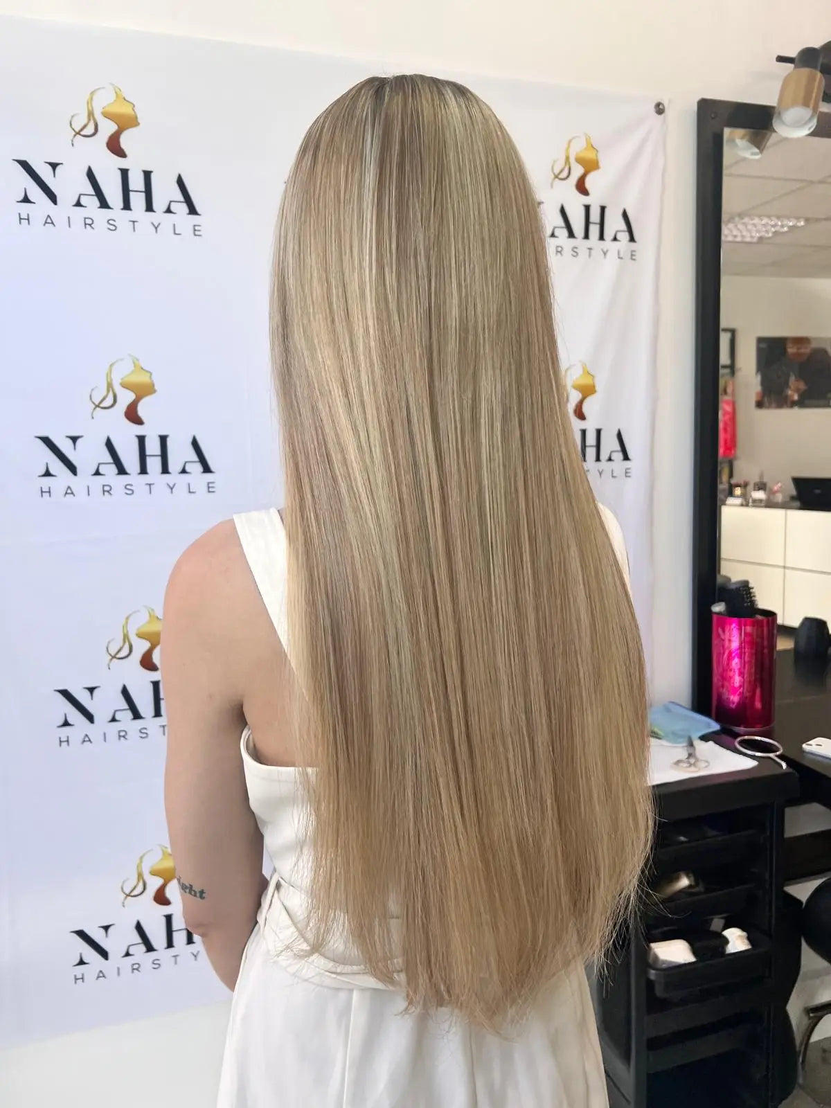Extensions Raw Hair Lisses — Blond Miel #18