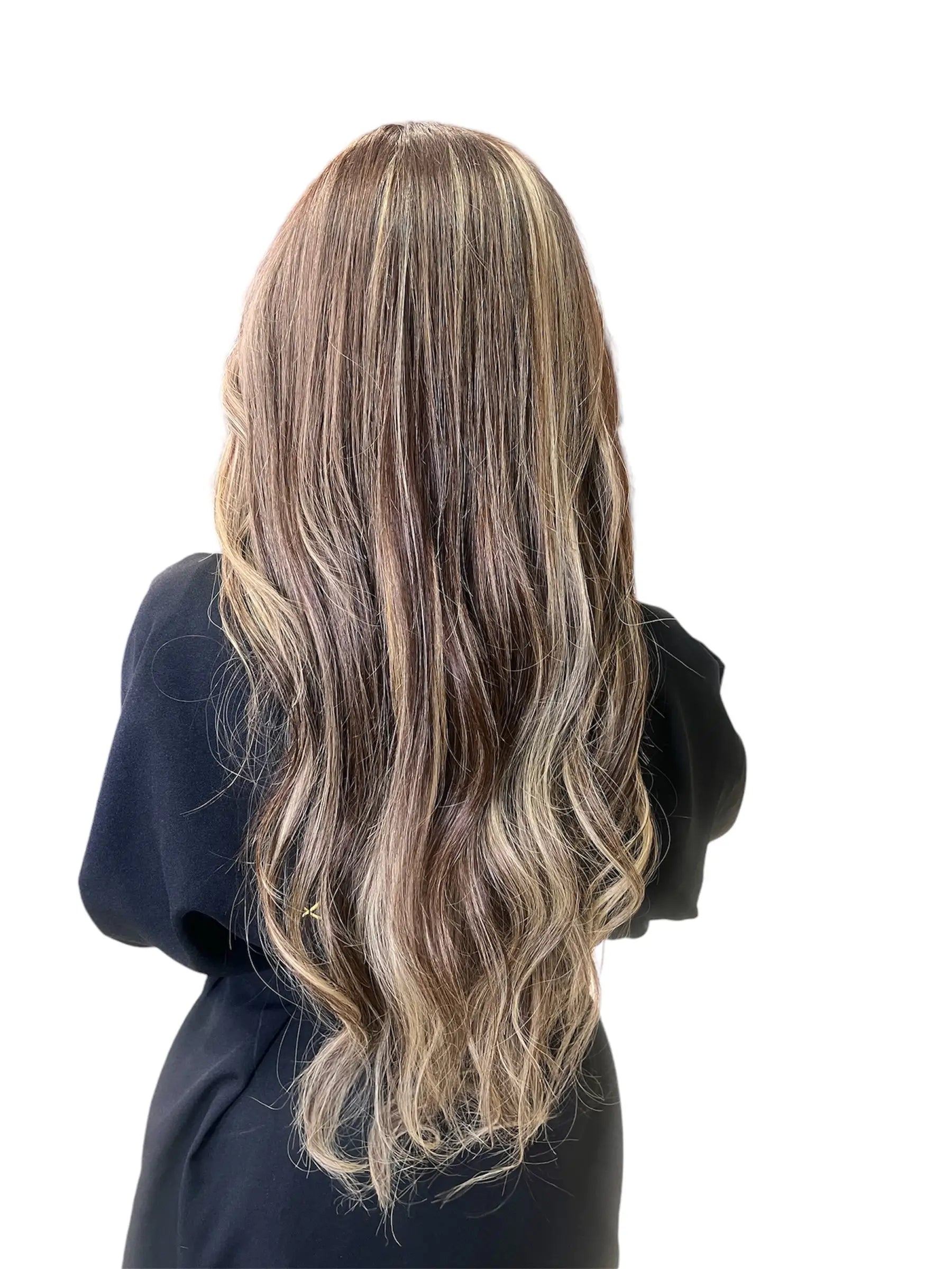 Extensions Raw Hair Lisses Méché #2/613 - Contraste Spectaculaire France